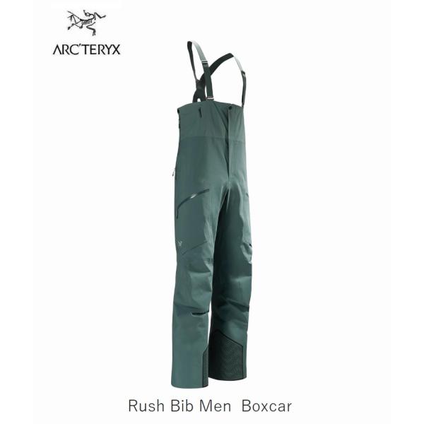 アークテリクス ARC&apos;TERYX Rush Bib Men Boxcar スキー スノボ スノーボ...