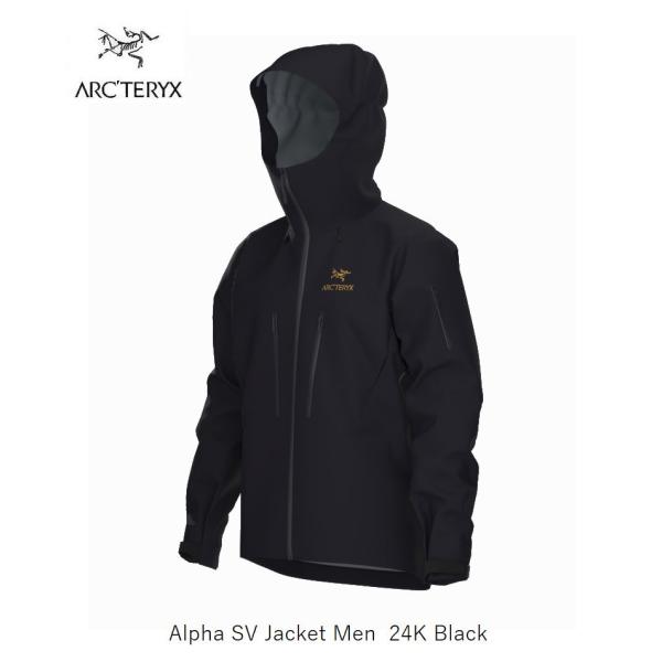 アークテリクス ARC'TERYX Alpha SV Jacket M 24K Black X000...