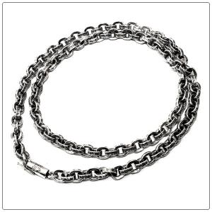 CHROME HEARTS BS FLEUR PAPER CHAIN NECKLACE WITH クロム CHROME HEARTS BS FLEUR PAPER CHAIN NECKLACE WITH クロム