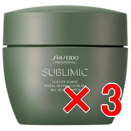 資生堂 サブリミック フェンテフォルテ トータルリファイニングクリーム  200g 3個