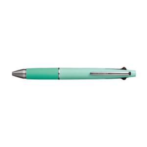三菱鉛筆 MITSUBISHI ジェットストリーム 多機能ペン 4&1 MSXE5-1000 ペールグリーン インク色: 黒、赤、青、緑 ボール径:0.5 芯径:0.5｜amugis Yahoo!店