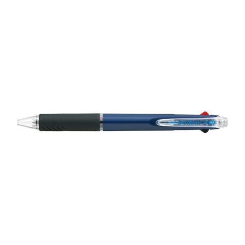 三菱鉛筆 MITSUBISHI ジェットストリーム 3色ボールペン 0.5mm ネイビー SXE34...