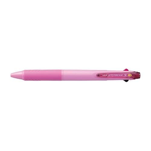 三菱鉛筆 MITSUBISHI ジェットストリーム 3色ボールペン 0.38mm ベビーピンク SX...