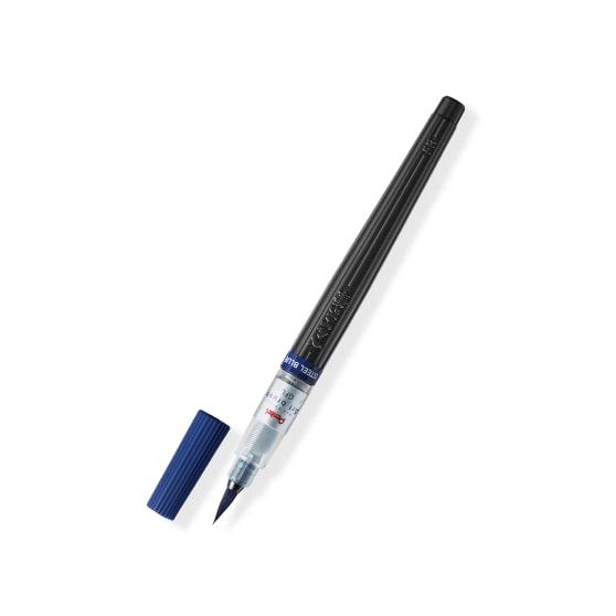 ぺんてる Pentel カラー筆ペン アートブラッシュ スチールブルー XGFL-117