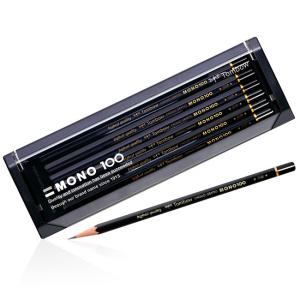 トンボ Tombow 鉛筆 モノ100 MONOシリーズの最高級鉛筆 6角軸 12本入り 3H:MONO-1003H｜amugis-official