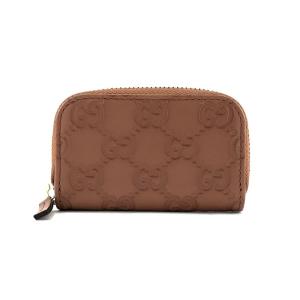 グッチ コインケース GUCCI 小銭入れ グッチシマ インターロッキングG レザー テラコッタ ブラウン アウトレット 324801 BNJ0G 7614｜amulet