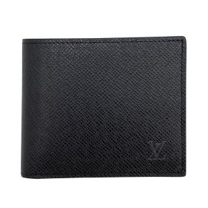 ルイヴィトン 財布 LOUIS VUITTON 二つ折り財布 ポルトフォイユ マルコ NM タイガ LV ブラック M30865 新品｜amulet