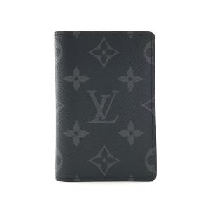 ルイヴィトン LOUIS VUITTON カードケース 名刺入れ パスケース オーガナイザー ドゥ ポッシュ モノグラム エクリプス M61696｜amulet