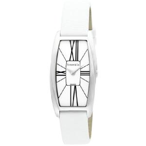 ティファニー 腕時計 TIFFANY&CO. 時計 ジェメア サテンレザー ホワイト レディース Z64011010A20A 48A/メンズ/レディース｜amulet