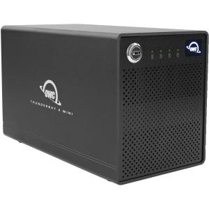 4ベイ外付けハードディスクケース OWC ThunderBay 4 mini（Thunderbolt 3）ケースモデル（Thunderbolt 3対応 ソフトウェアRAID対応）｜amuletinc