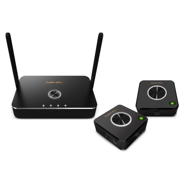 QuattroPod Standard ワイヤレスHDMI/miniDPエクステンダー