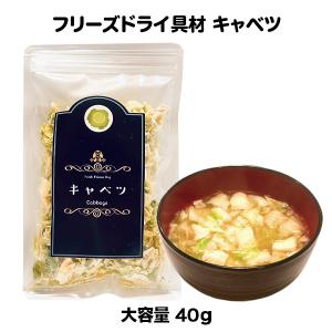 キャベツ フリーズドライ スープ みそ汁 具材 調味料 大容量（ 45ｇ）｜amuood-store