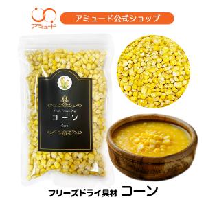 コーン とうもろこし フリーズドライ スープ みそ汁 具材 （40ｇ）｜amuood-store