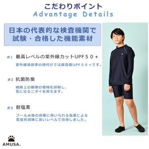 【S〜Lサイズ】高品質 水陸両用 ラッシュガー...の詳細画像3