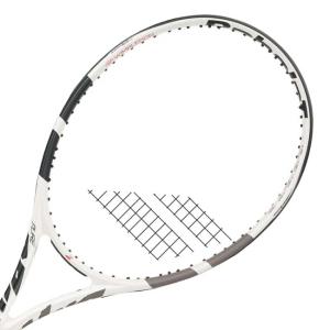 バボラ(Babolat) 2026 Pure Drive Wimbledon ピュアドライブ ウインブルドン (300g) 海外正規品 硬式テニスラケット 101566-100 ホワイト×ブラック(26y8m)[NC]｜アミュゼスポーツ
