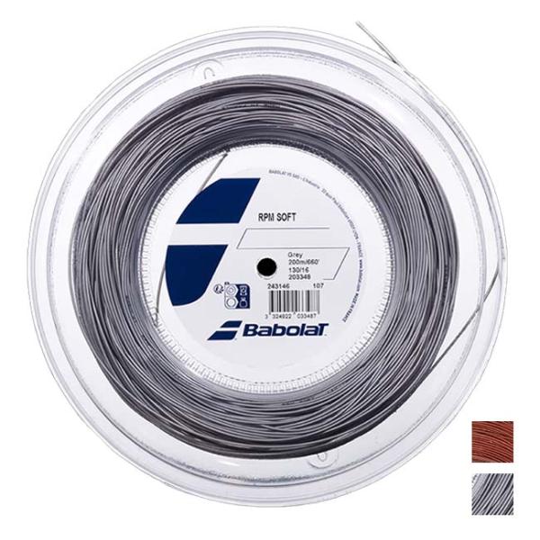 バボラ(Babolat) RPM SOFT RPMソフト (125／130) 200Mロール 硬式テ...