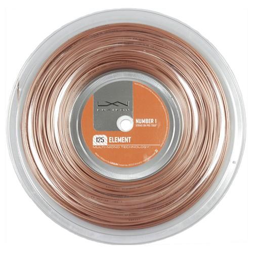 ルキシロン エレメント(1.25mm／1.30mm) 200Mロール 硬式テニス ポリエステル ガッ...