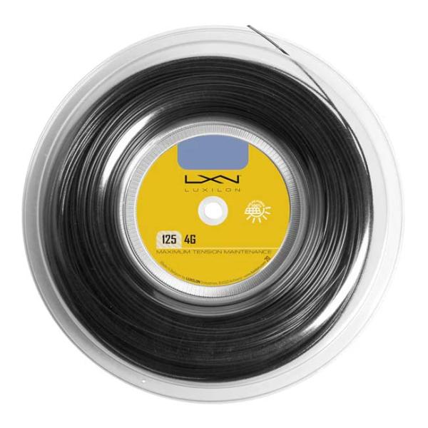 ルキシロン(Luxilon) 4G BLACK 125 4G ブラック 125 (1.25mm) 2...