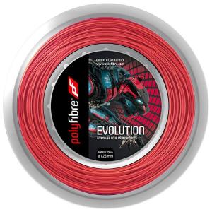 ポリファイバー(Polyfibre) エボリューション (Evolution)(1.20／1.25／1.30mm) 200Mロール 硬式テニス ポリエステル ガット(17y7m)｜amuse37