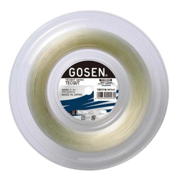 ゴーセン(Gosen) TECGUT テックガット 16 (1.30mm／16GA) 120Mロール...