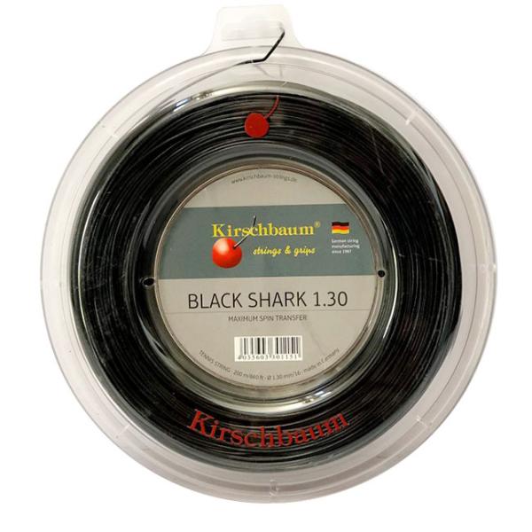 キルシュバウム ブラックシャーク(1.25／1.30mm) 200Mロール 硬式テニスガット ポリエ...