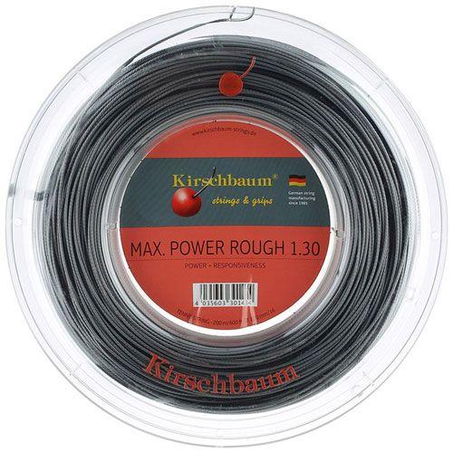 キルシュバウム マックスパワーラフ (1.20／1.25／1.30mm) 200Mロール 硬式テニス...