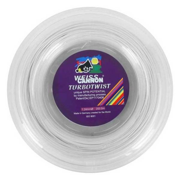 WEISS CANNON(ヴァイスカノン) ターボツイスト(1.18mm／1.24mm) 200Mロ...