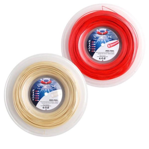 YTEX(ワイテックス) プロフィール 1.27mm 200Mロール 硬式テニス ポリエステルガット...