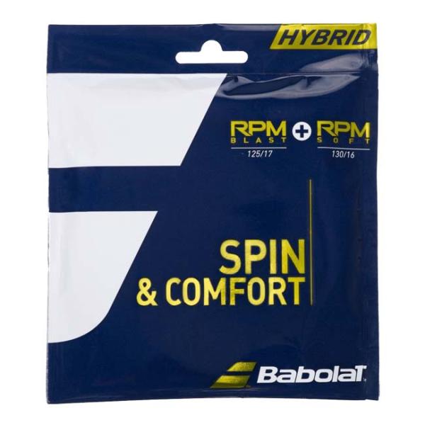 単張パッケージ品 バボラ(Babolat) HYBRID RPM BLAST (1.25mm) ＋ ...