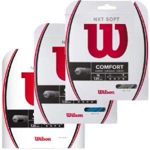 「単張パッケージ品」ウィルソン(Wilson) NXTソフト 16 (1.30mm) 硬式テニス マルチフィラメントガット WR830510116／WR830510216／WR830510316｜amuse37