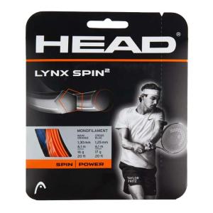 「単張パッケージ品」ヘッド(HEAD) Lynx Spin2 リンクス スピン2 硬式テニス ハイブリッドガット 281142-16 ORBL オレンジ×ブルー(23y6m)｜amuse37