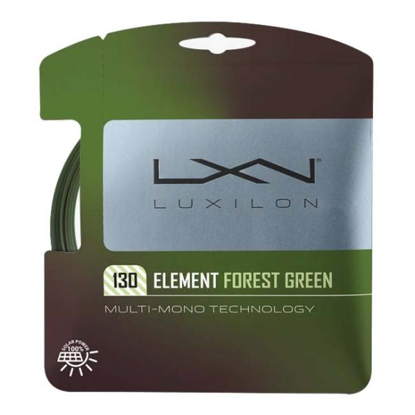 単張パッケージ品 ルキシロン(Luxilon) ELEMENT エレメント FOREST GREEN...