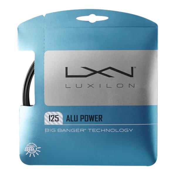 単張パッケージ品 ルキシロン(Luxilon) ALU POWER SET BLACK 125 アル...