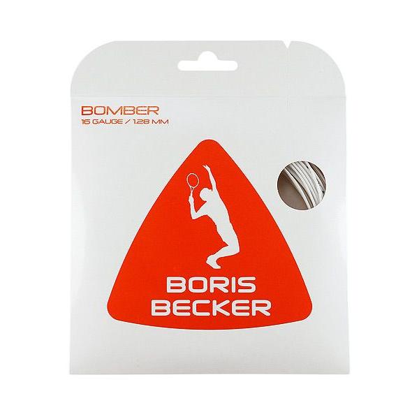 売切り終了 大特価 パッケージ品 ボリスベッカー ボンバー(1.23mm／1.28mm) 硬式テニス...
