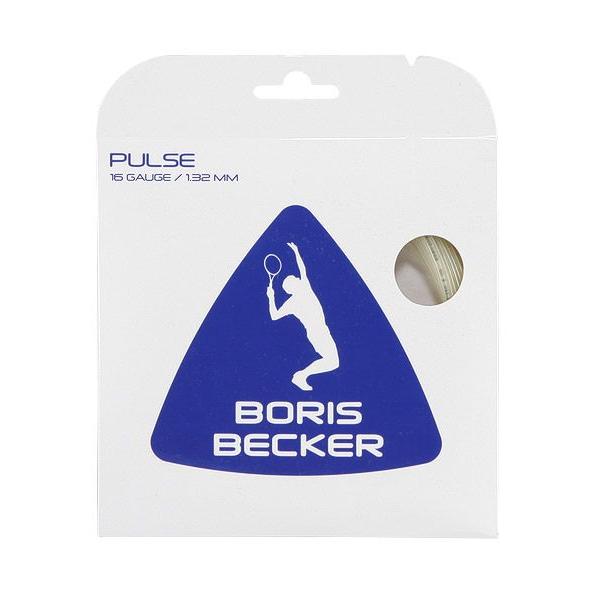売切り終了 大特価 パッケージ品 ボリスベッカー パルス(1.25mm／1.32mm) 硬式テニスガ...
