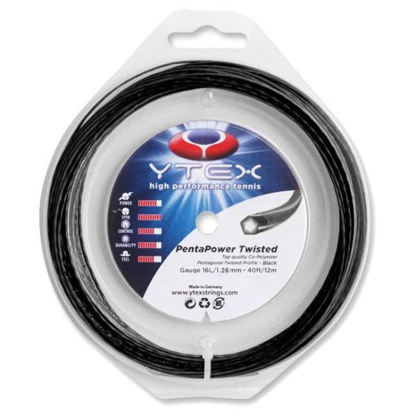 単張パッケージ品 YTEX(ワイテックス) ペンタパワー ツイスティッド ブラック 1.28mm 1...