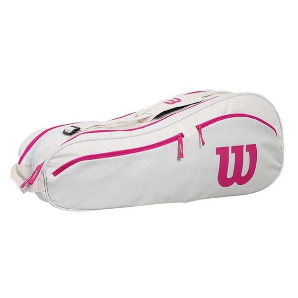 ６本収納 ウィルソン(Wilson) Advantage アドバンテージ 6PK ラケットバッグ テ...