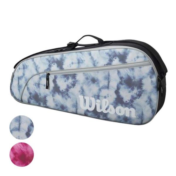 ジュニアラケット用 ３本収納 ウィルソン(Wilson) 2024 ジュニア ユース ラケットバッグ...
