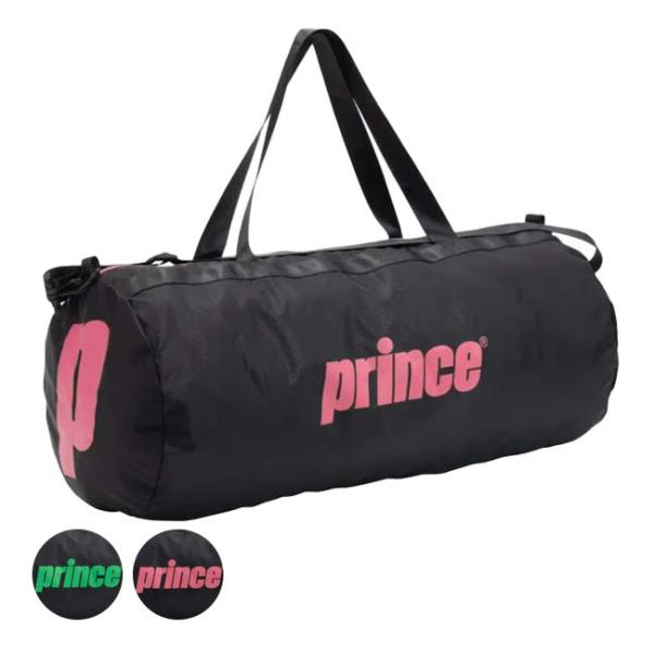 ラケット収納可 プリンス(Prince) 2026 ドラムバッグ L 折りたたみ可能 パッカブルタイ...