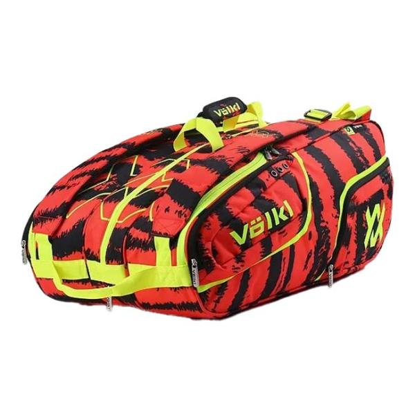 ９本収納 フォルクル(Volkl) ZEBRA MEGA BAG ゼブラ メガバッグ ラケットバッグ...