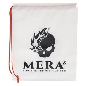 プレゼント包装などにも最適 MERA2(メラメラ) 片ひも ランドリーバッグ マルチバッグ ナップサック 上質ポリエチレン製 両面ロゴ MRB001