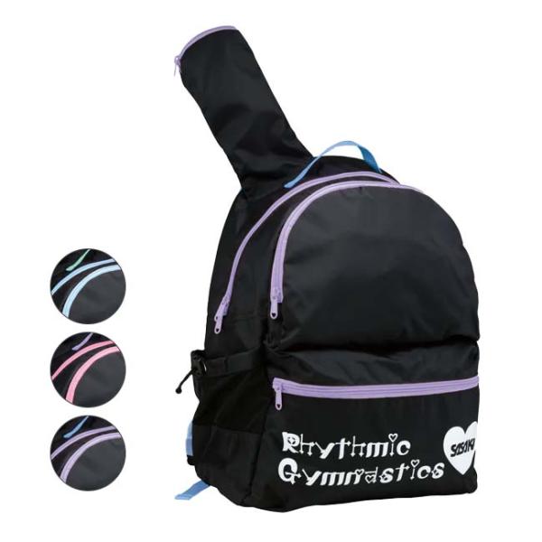 ササキ(SASAKI) R.G.バックパック 新体操専用バッグ AC62 スティック＆クラブカバー付...
