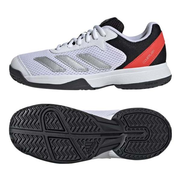 アディダス(adidas) ジュニア COURTFLASH K コートフラッシュK AC オールコー...
