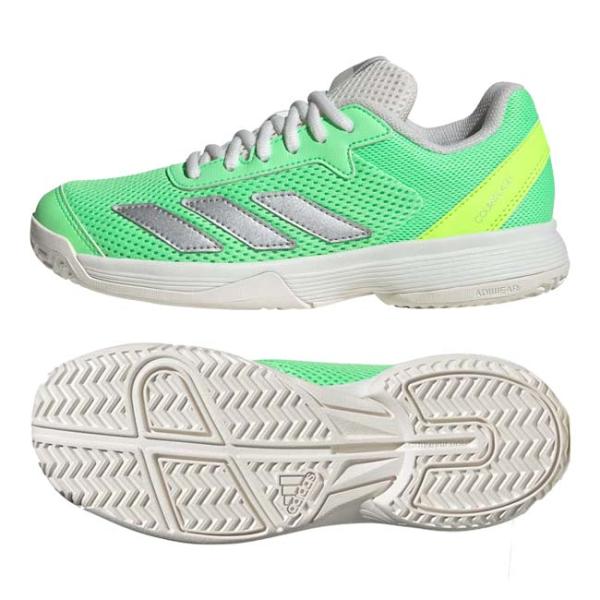 アディダス(adidas) ジュニア COURTFLASH K コートフラッシュK AC オールコー...