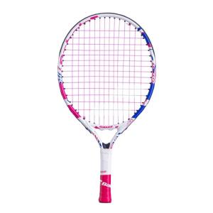 バボラ(Babolat) 2023 B-Fly 17 B-フライ 17 (137g) 海外正規品 硬式テニスジュニアラケット 140483-100 ピンク×ホワイト(23y6m)[AC]｜amuse37
