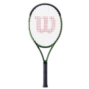 グラファイト素材 ウィルソン(Wilson) BLADE26 ブレード26 V8.0 (255g) 海外正規品 硬式ジュニアテニスラケット WR079210U-Mグリーン[NC]｜amuse37