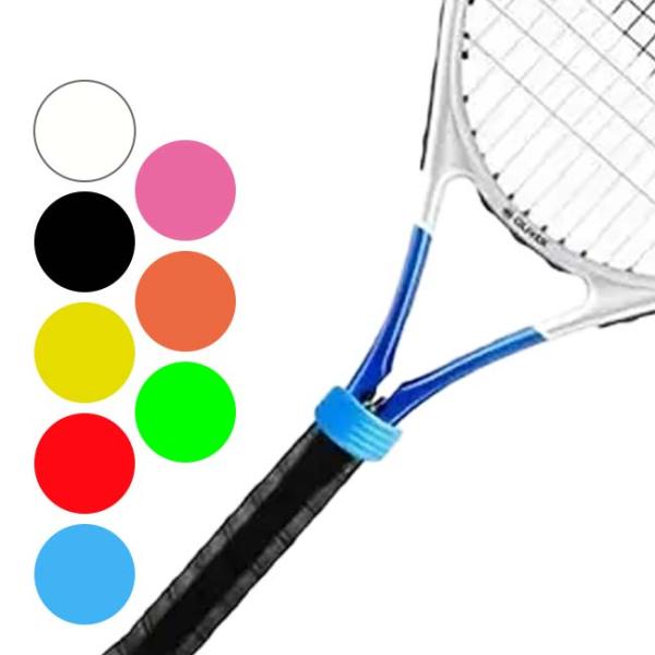 グリップテープの剥がれ防止・MYラケットの目印  グリップバンド テニスラケットシールリング ハンド...