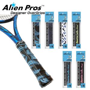 「ウェット1本入」Alien Pros(エイリアン プロス) デザイナー テニス グリップテープ ウェット タイプ C-TAC CT-TE-1(19y10m)｜amuse37