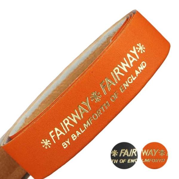 イギリス製レザー フェアウェイ(Fairway) レザーグリップ スタンダード 48in ×3／4i...