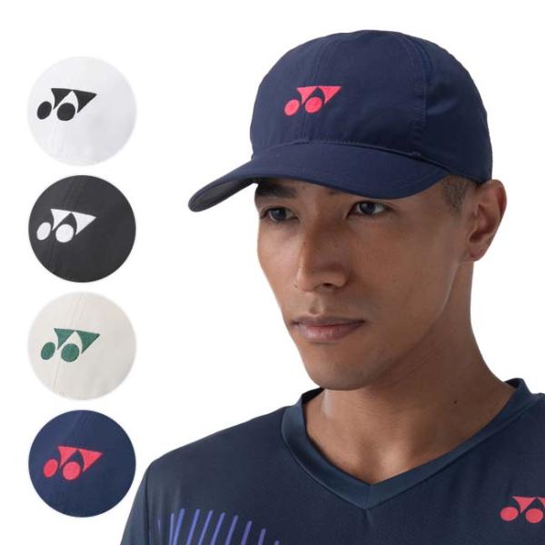 ヨネックス(YONEX) 2024 ユニセックス 刺繍ロゴ入り キャップ 帽子 40095(24y1...